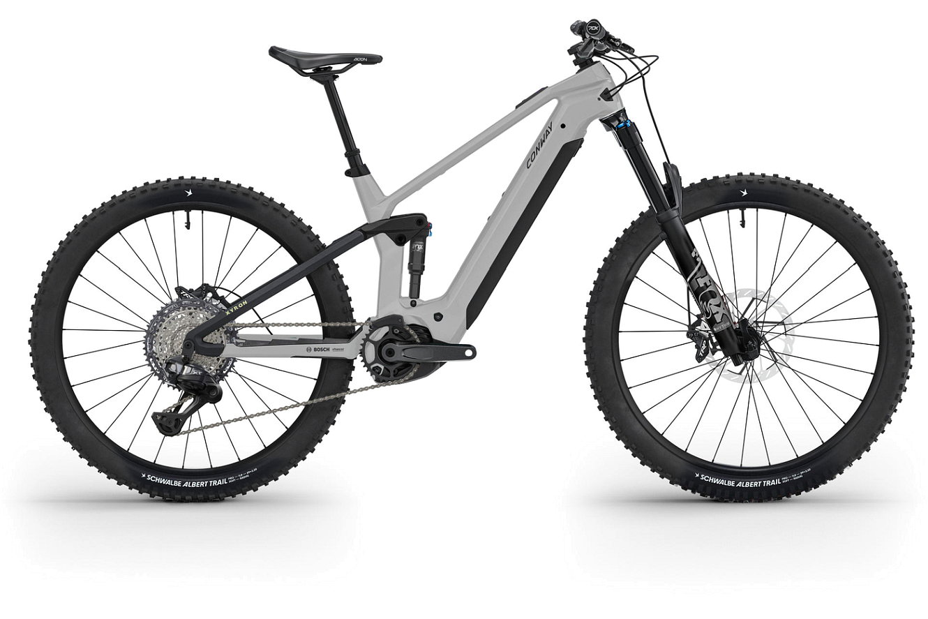 Conway Xyron ST 10.0 Diamant light grey matt / black matt, 39 cm | (29")