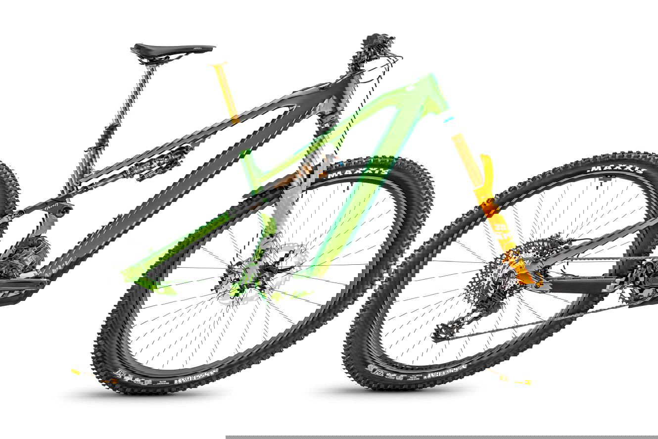 Moustache Samedi 29 Game 160.9 Race 750 Diamant high voltage green glossy, L | (29")