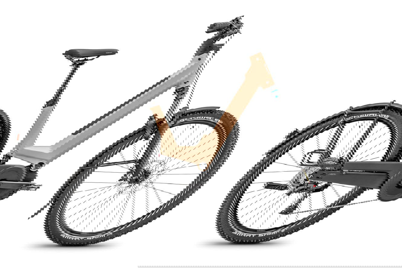 Moustache Xroad 6 FS light Wave earth metal, 46 cm | S | (27,5")