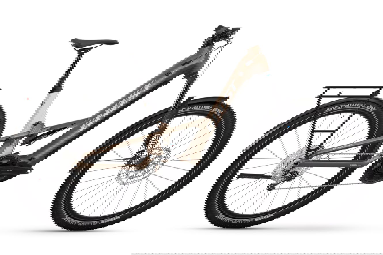 Ghost E-ASX ABS EQ Low tropic rose/arctic dust glänzend, 45 cm | M | (27,5")