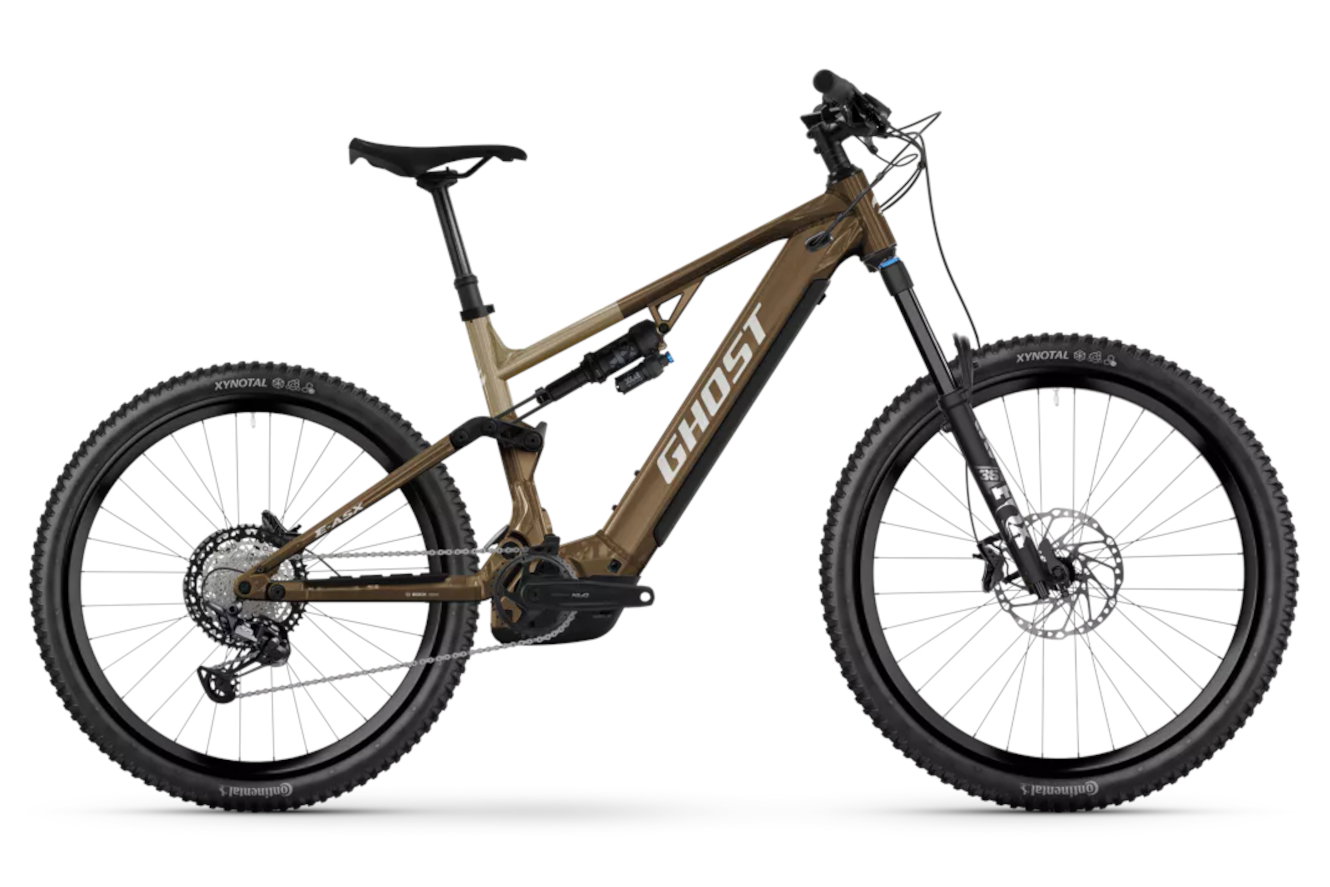 Ghost E-ASX ADVANCED High brown bear/stone glänzend, 40 cm | S | (29/27,5")
