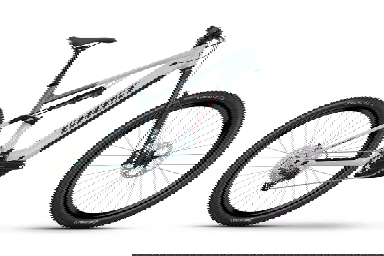 Ghost E-ASX ADVANCED High snow blue/shadow gray - glossy, 49 cm | XL | (29/27,5")