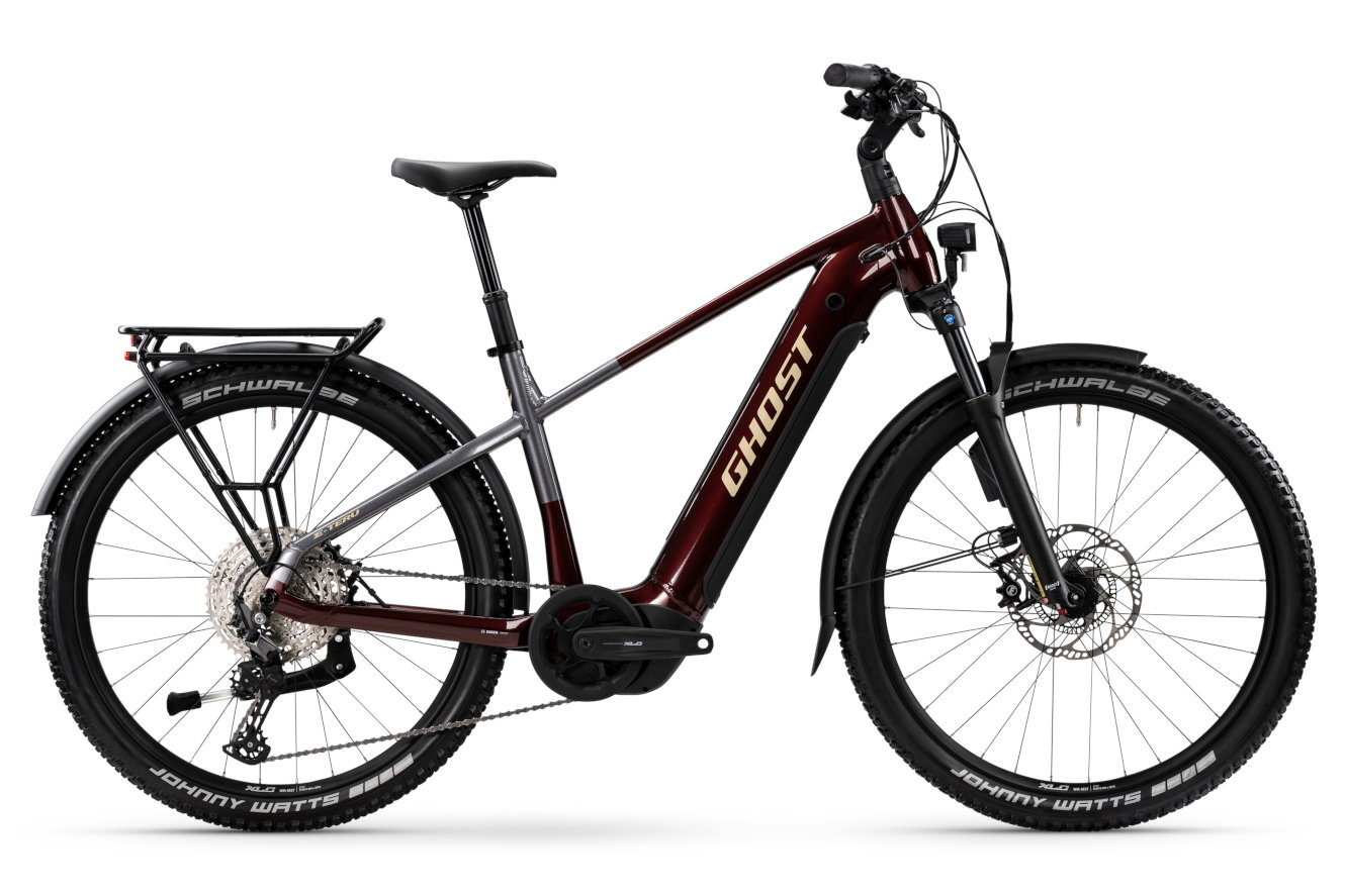 Ghost E-TERU PRO EQ ABS High cocoa bean/graphite noir glänzend, 55 cm | XL | (27,5")