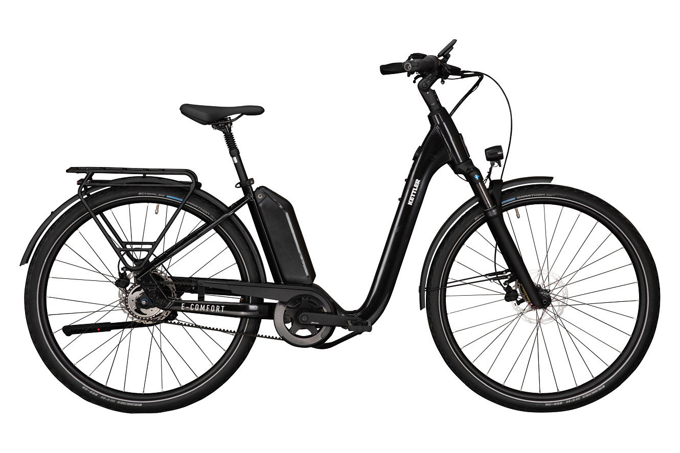 KETTLER E-COMFORT PX5 RT 545 Wave black shiny, M | (28")