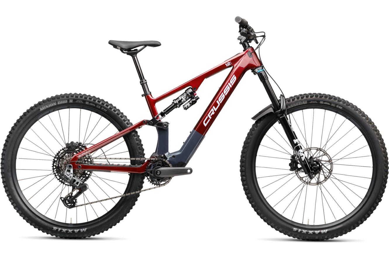 Crussis e-Full 12.11-800 Diamant red, black, L | (29")