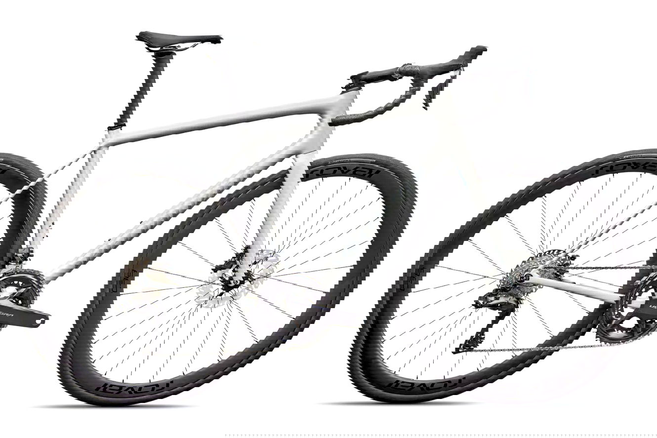 Specialized Aethos 2 Expert Diamant gloss dolomite metallic, 56 cm | (28")