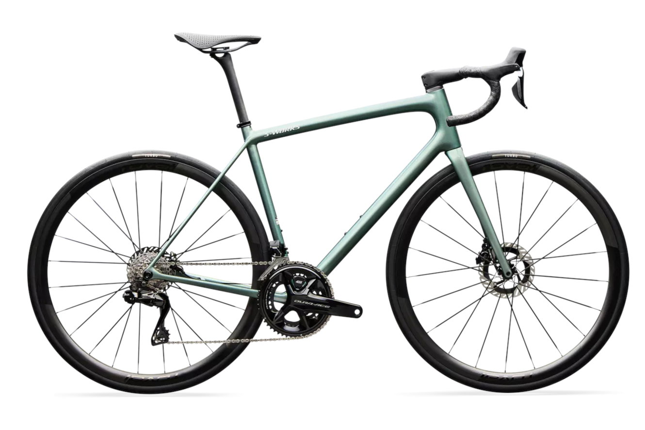 Specialized S-Works Aethos 2 Dura-Ace Di2 Diamant gloss premium fjord metallic, 54 cm | (28")