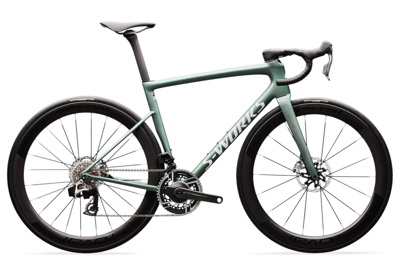 Specialized S-Works Tarmac SL8 SRAM RED Diamant gloss premium fjord metallic, 61 cm | (28")