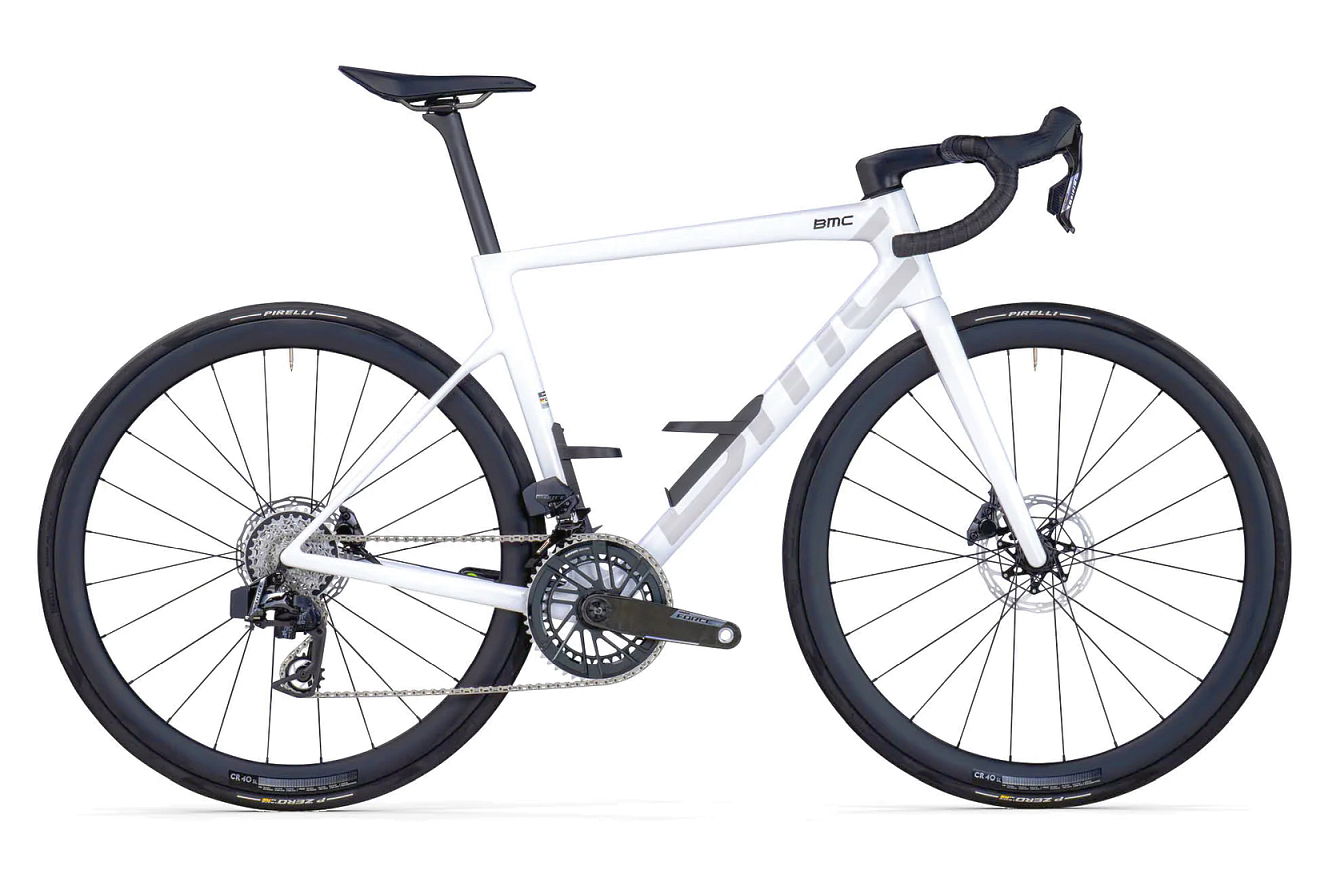 BMC Teammachine SLR 01 THREE Diamant metallic white / silver, 51 cm | (28")
