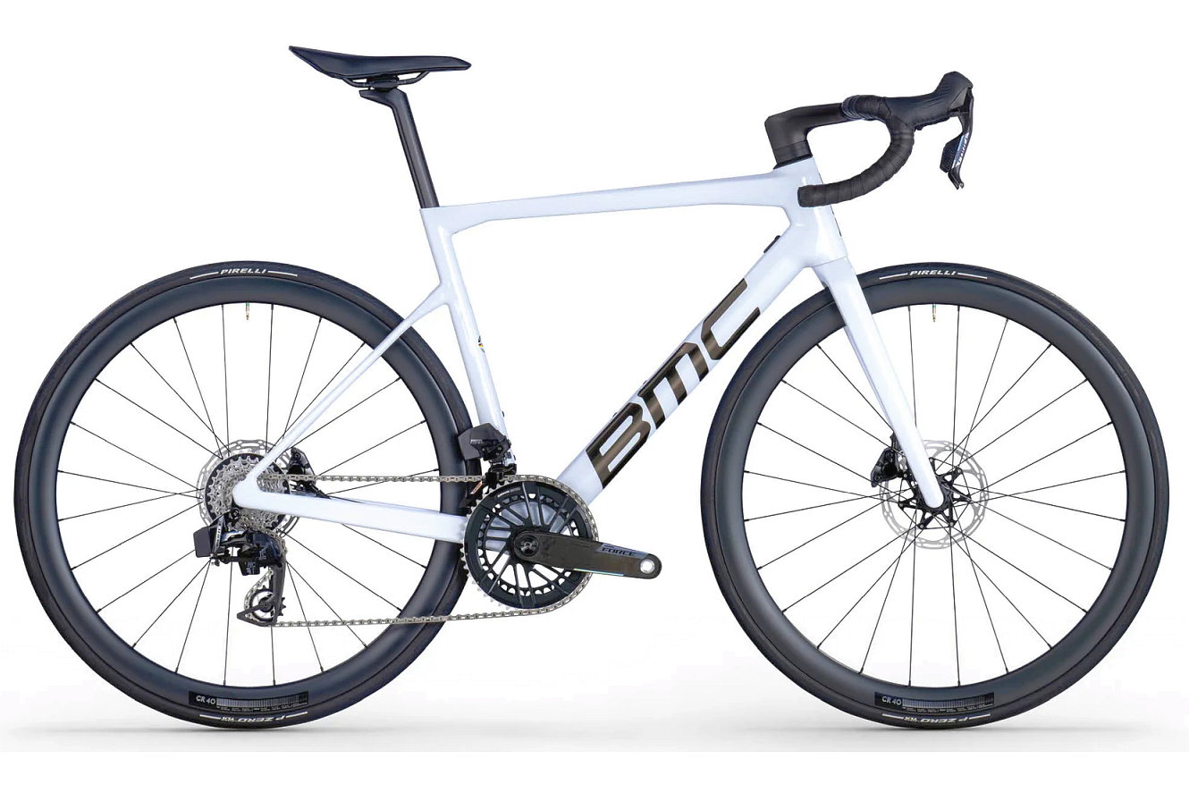 BMC Teammachine SLR ONE Diamant cool white, 54 cm | (28")