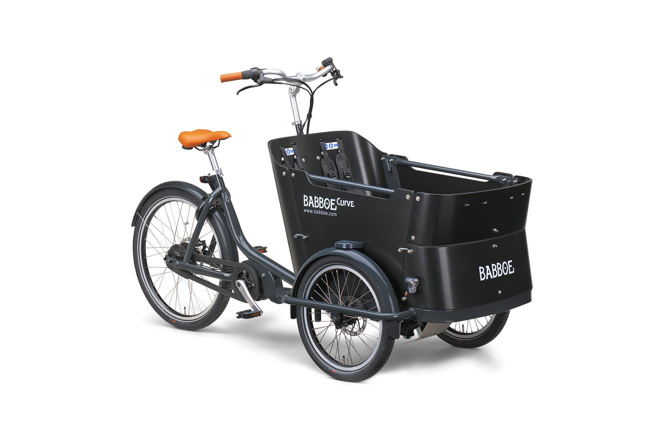 Babboe Curve Mountain Unisex anthrazit/schwarz, 50 cm | (20/26")