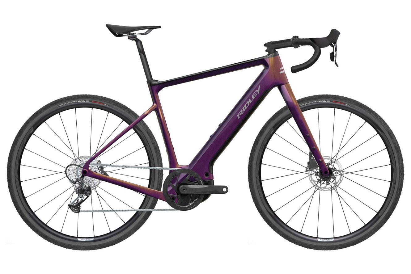 Ridley E-Kanzo Adventure GRX DI2 Diamant grau/schwarz, S | (29")