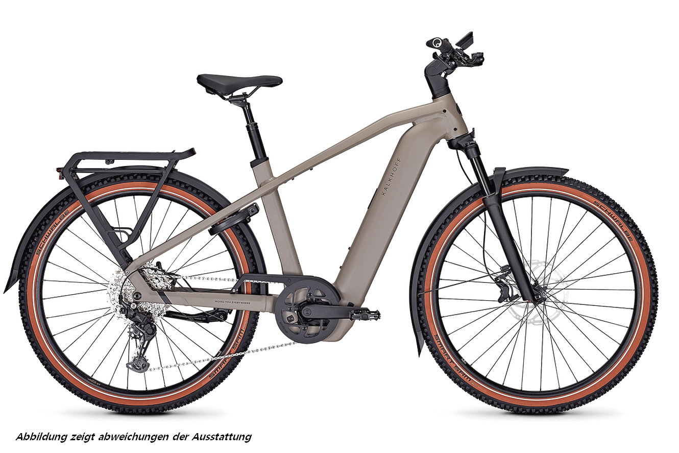 Kalkhoff ENTICE 5+ ADVANCE Diamant moonstonegrey matt, 58 cm | XL | (29")
