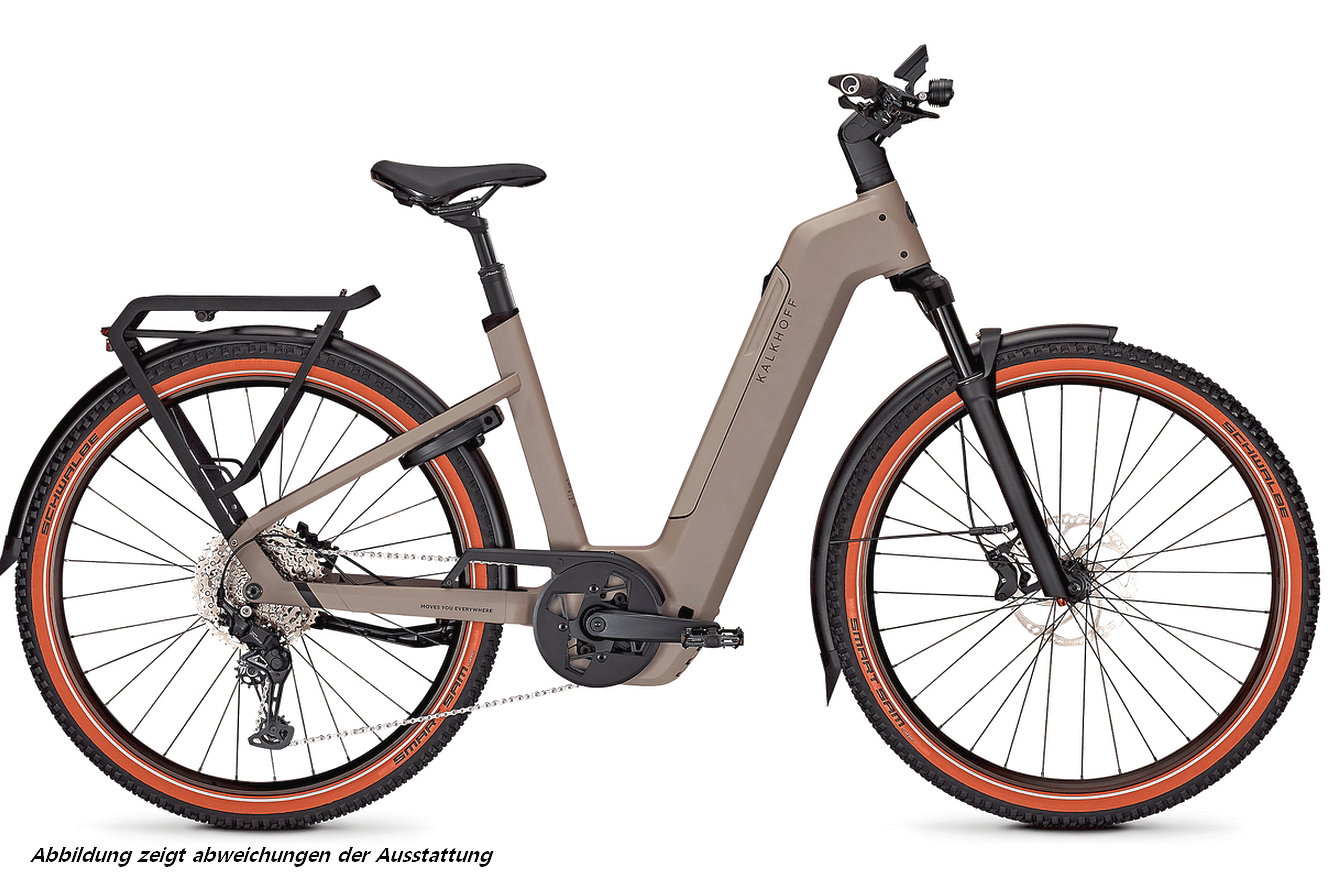 Kalkhoff ENTICE 5+ ADVANCE Wave moonstonegrey matt, 48 cm | M | (29")