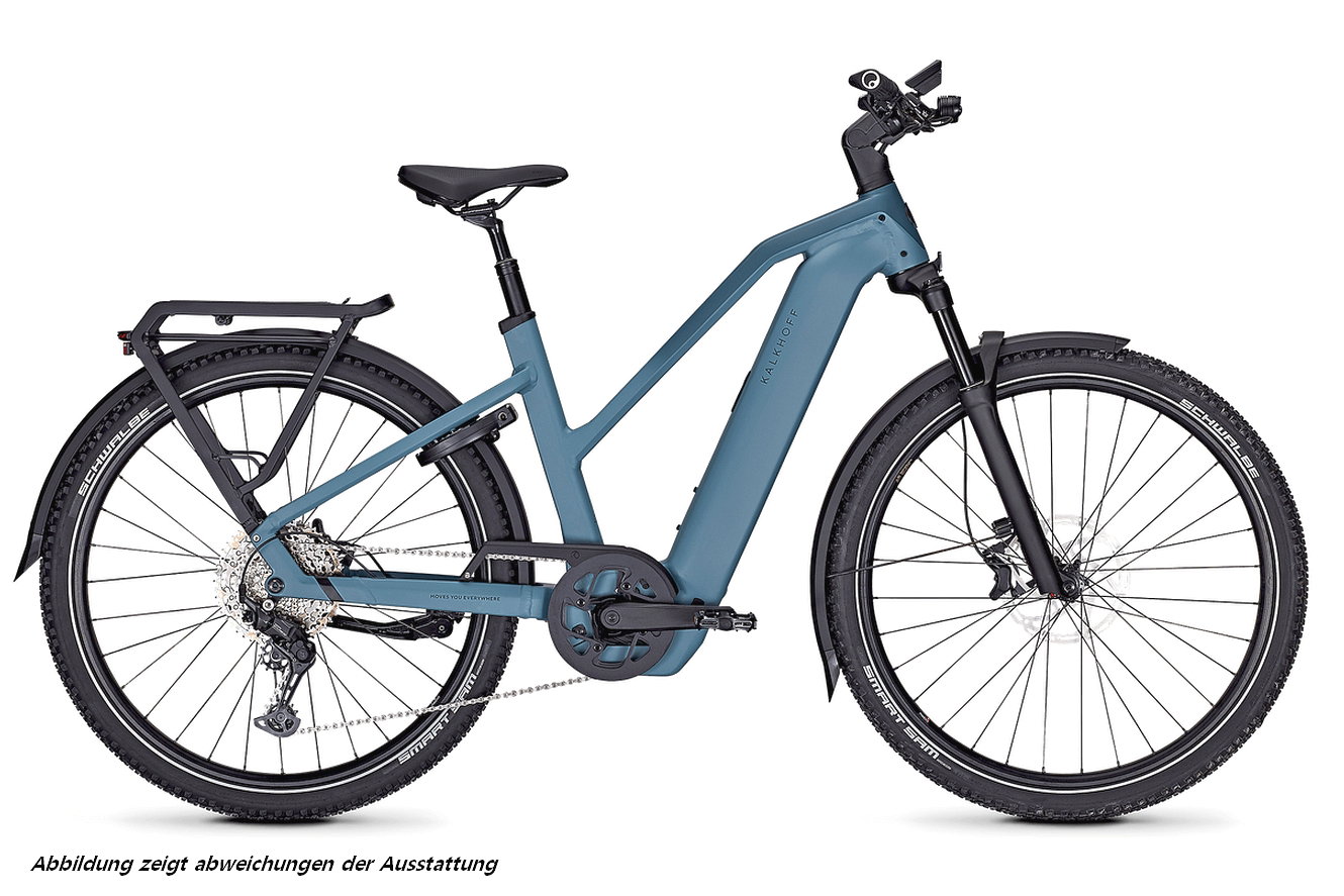 Kalkhoff ENTICE 5+ ADVANCE Trapez duskblue / vintblue matt, 43 cm | S | (29")