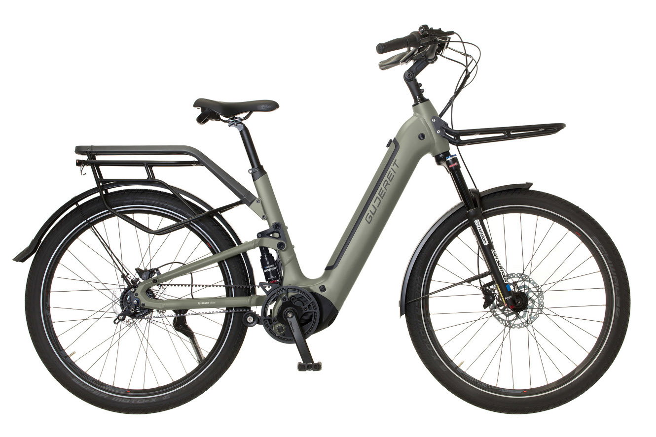 Gudereit EC-8.5 evo 800 FL Wave moosgrau-matt, 53 cm | (27")