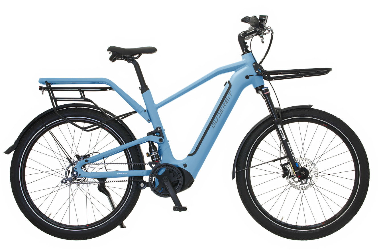 Gudereit EC-8.5 evo 800 FL Diamant enzianblau-matt, 58 cm | (27")
