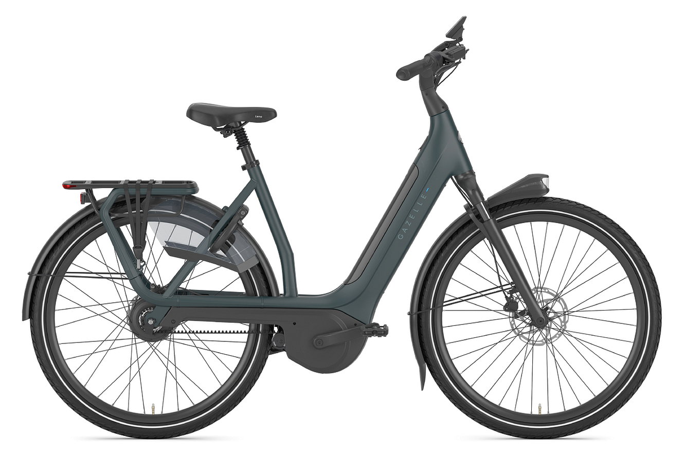 Gazelle Avignon C380 800 Low-Step teal grey, 57 cm | L | (28")