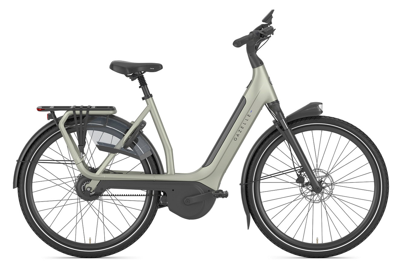 Gazelle Avignon C380 540 Low-Step pebble grey, 57 cm | L | (28")