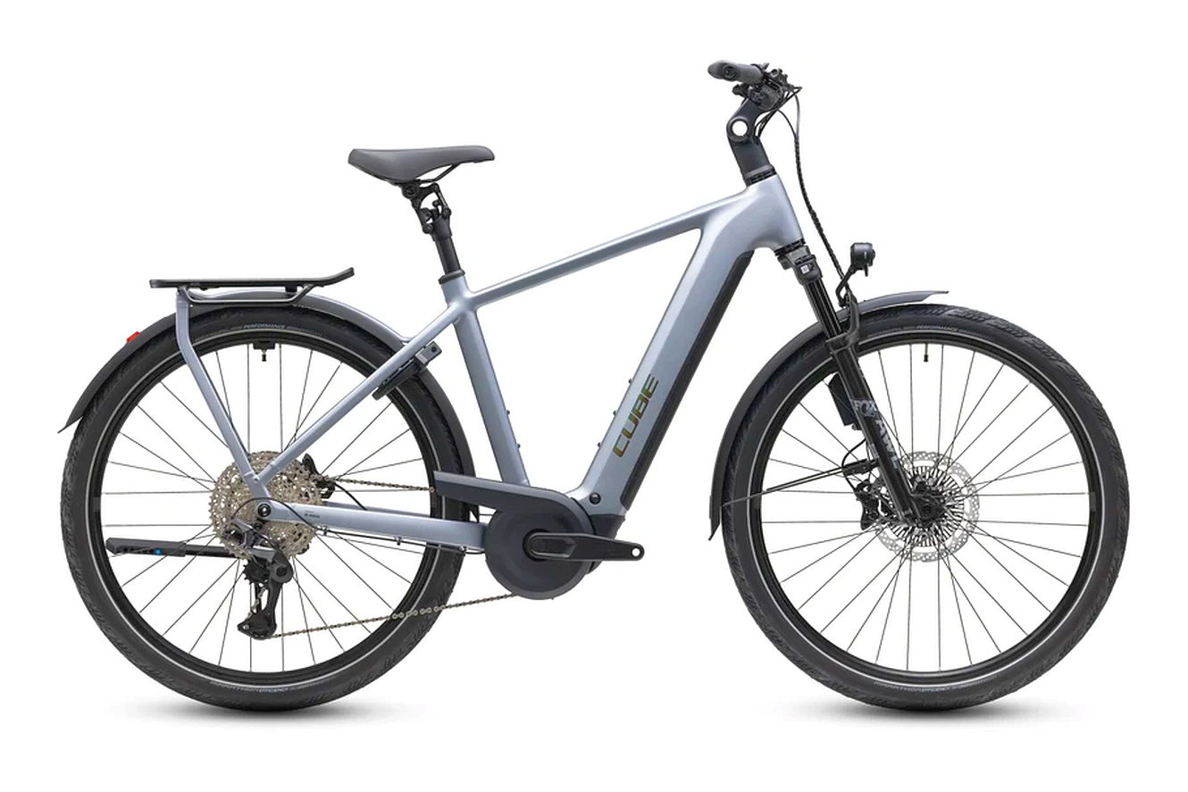 CUBE Kathmandu Hybrid EXC 800 Diamant slategrey´n´chrome, 58 cm | (29")