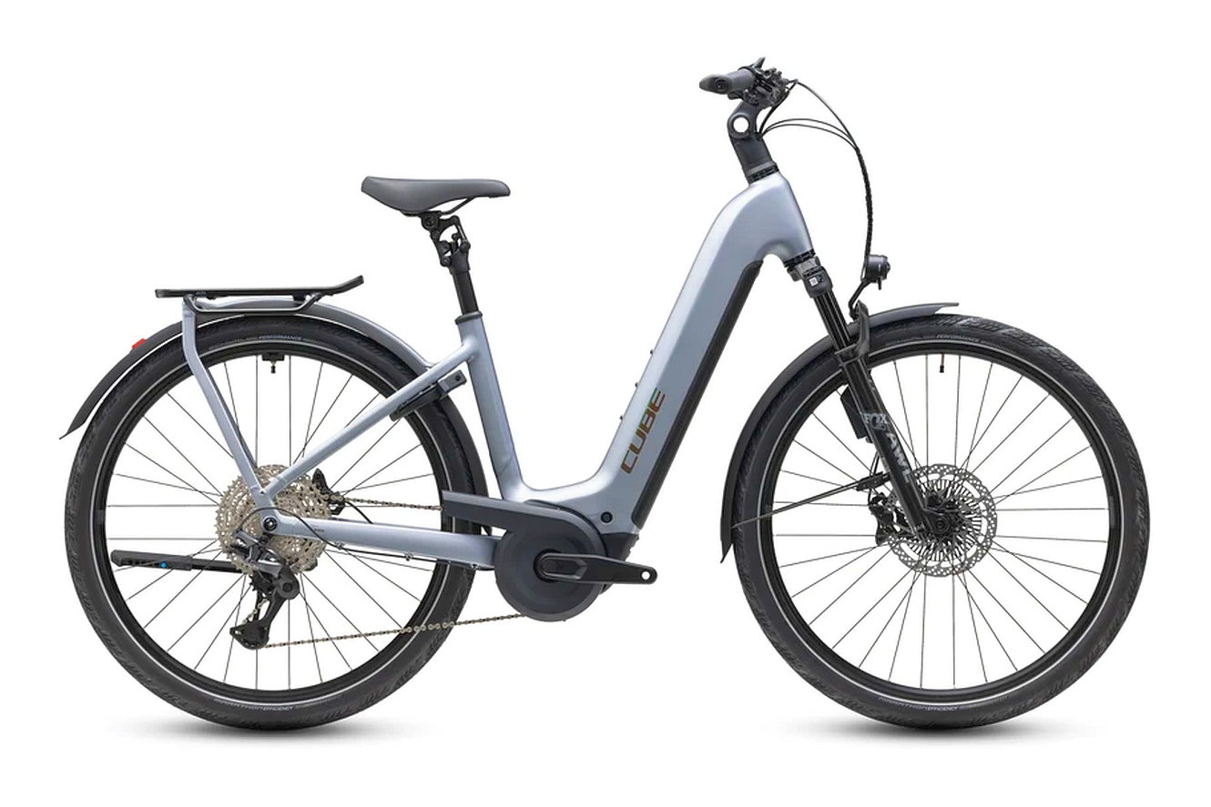 CUBE Kathmandu Hybrid EXC 800 Wave slategrey´n´chrome, 54 cm | (29")