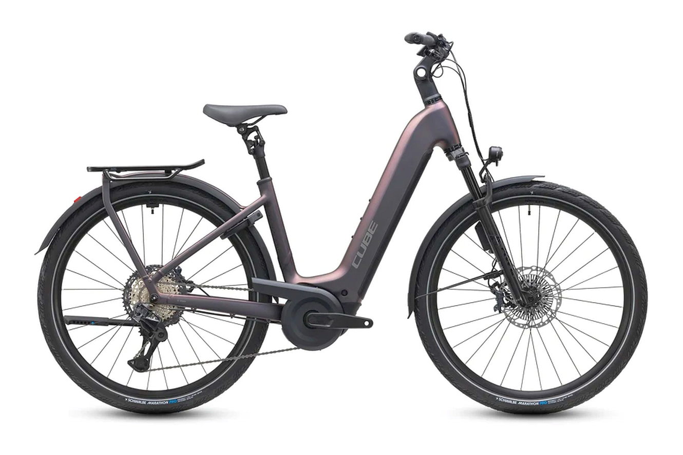 CUBE Kathmandu Hybrid SLT 800 Wave mysticgraphite´n´reflex, 46 cm | (29")