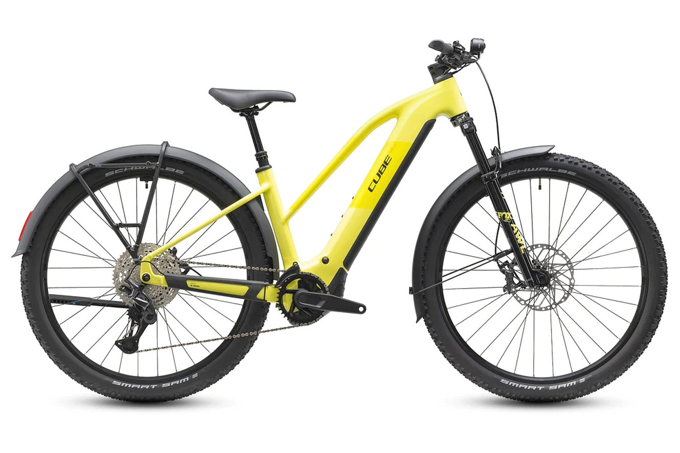 CUBE Reaction Hybrid Race 800 FE Trapez bananasplit´n´black, S | (27,5")