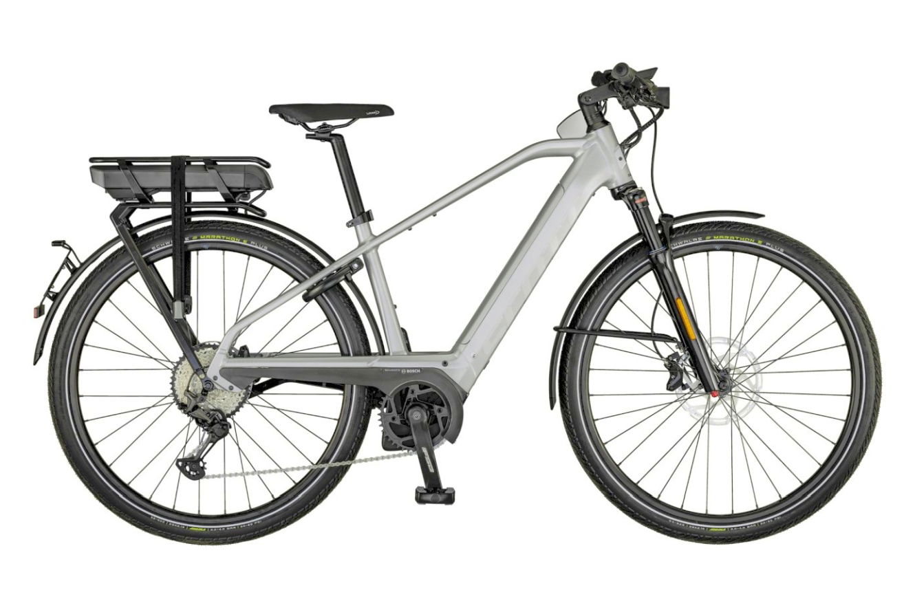 Scott Silence eRIDE 10 Men Speed 1125 Diamant silber, L