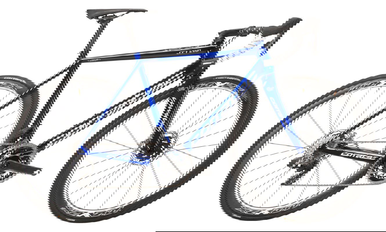 Corratec CCT EVO SLR DISC Diamant Chrome glanz/Schwarz glanz, 60 cm (28")