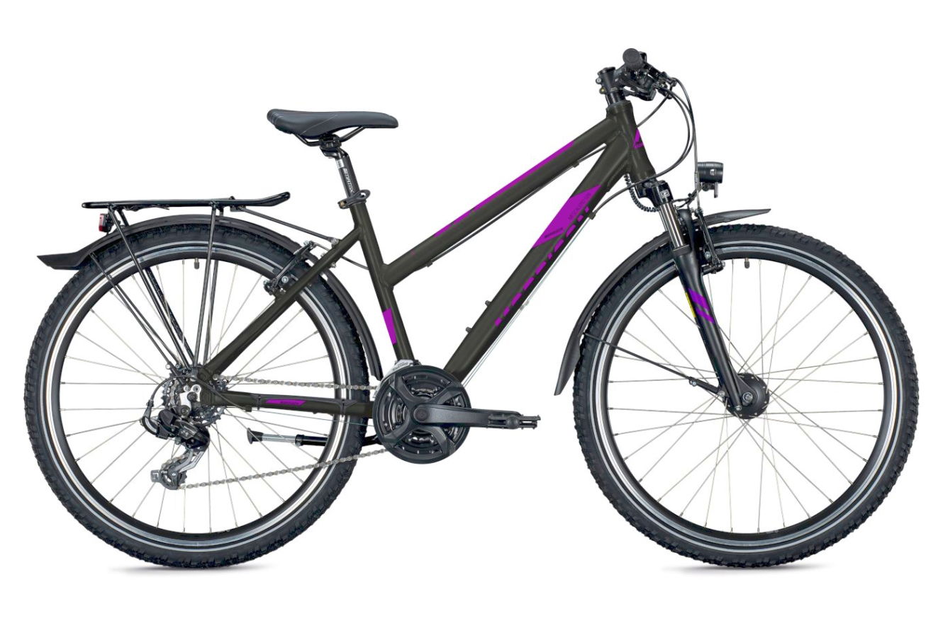 MORRISON MESCALERO S26 Trapez anthracite - pink, 43 cm (26")