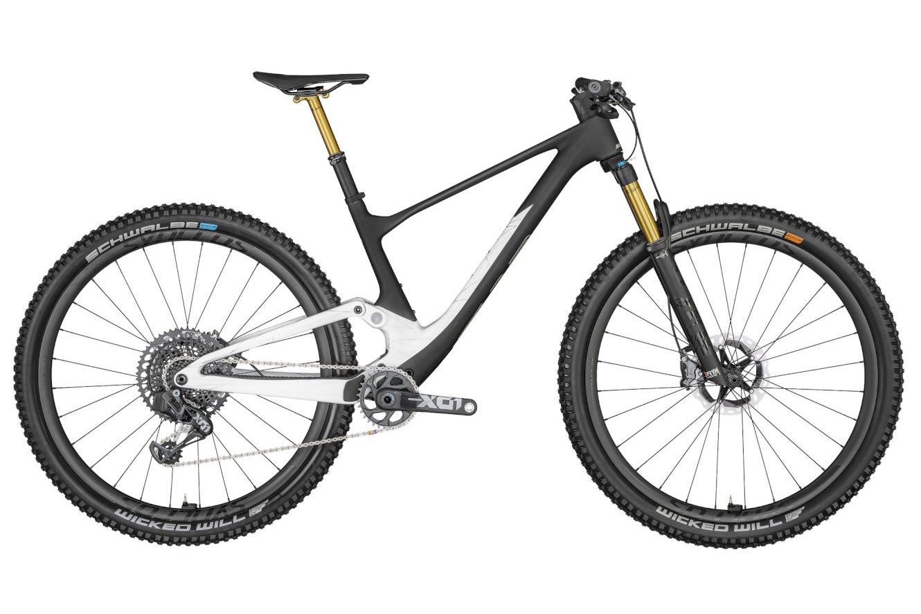 Scott Spark 900 Tuned AXS Diamant White / Raw Carbon, 29" - L