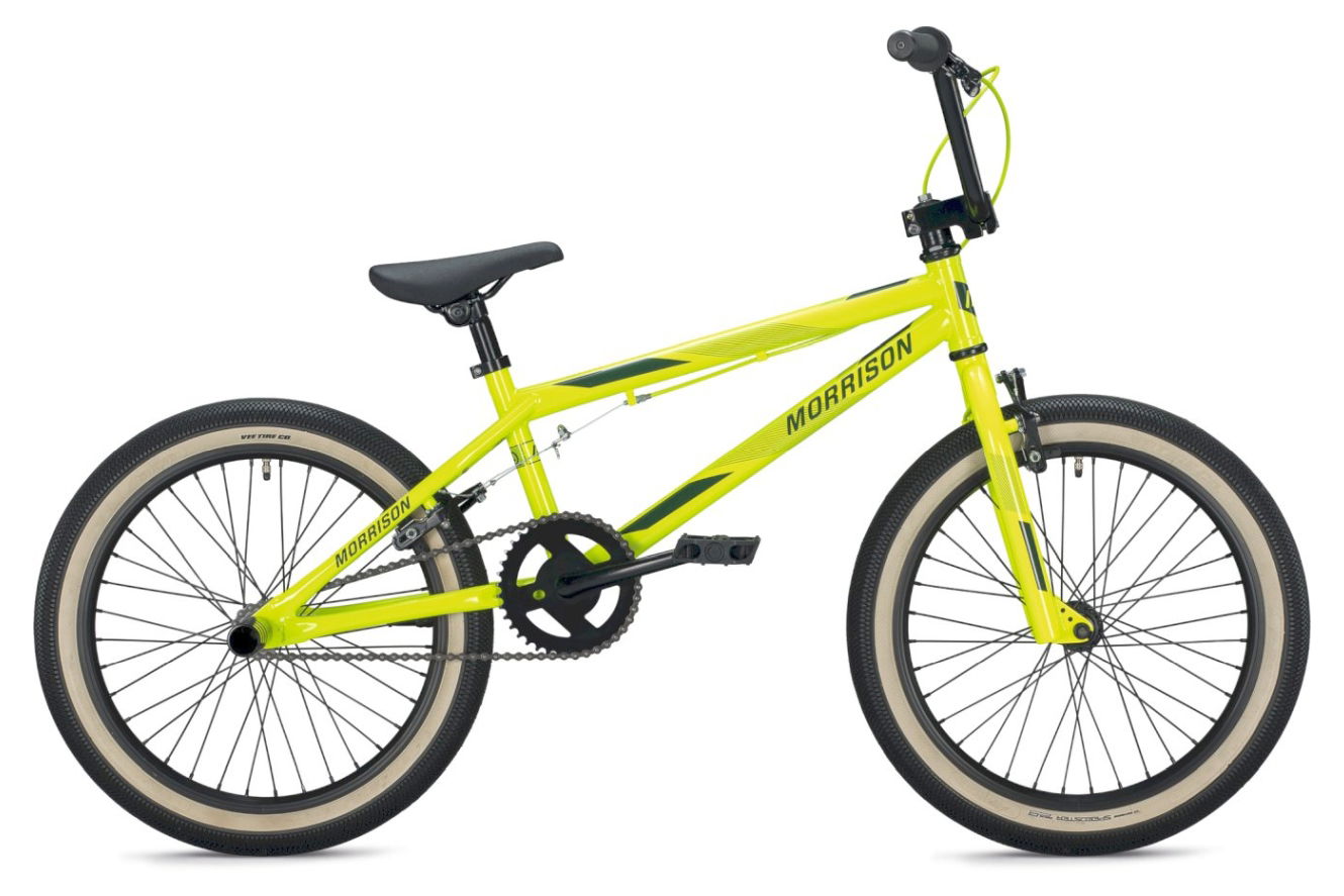 MORRISON B 10 BMX neon yellow - blue, 26 cm (20")