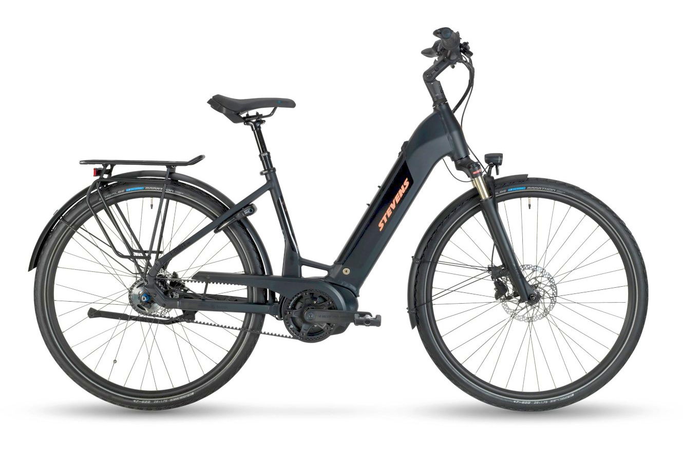 Stevens E-Courier Luxe Forma Stealth Black, 52 cm (28")