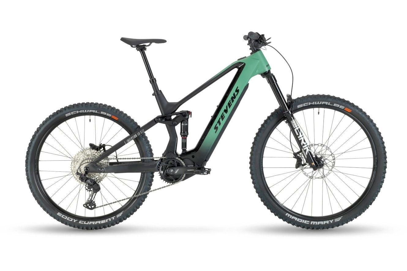 Stevens E-Inception AM 8.7.2 GTF Diamant Geyser Green, 20"