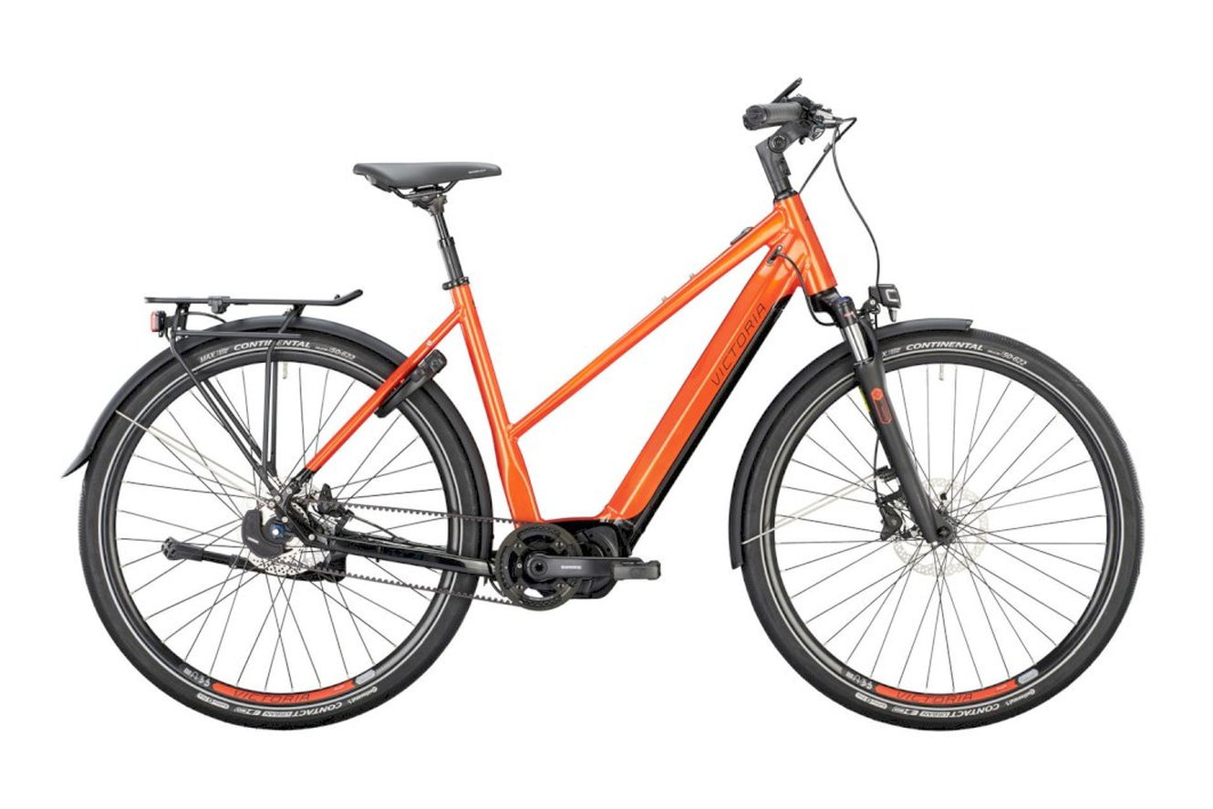 Victoria eTouring 11.9 Trapez sunburned orange, 53 cm (28")