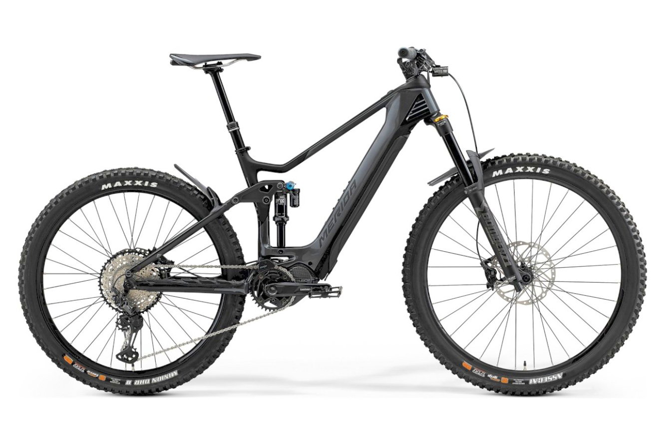 MERIDA eONE-SIXTY 8000 Grau/Matt-Schwarz 504 Diamant grau, 44 cm