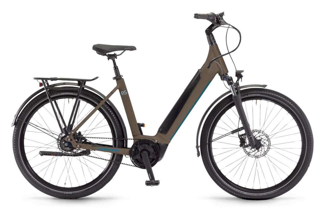 Winora Sinus R5 Tiefeinsteiger peat matt, 54 cm | (27,5"")