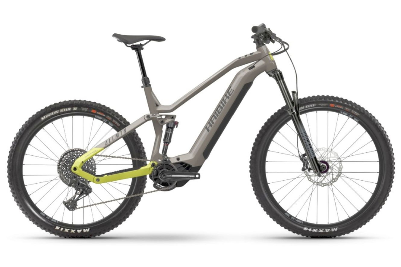 Haibike AllMtn 2 MTB Fully gloss_grey_lemon_blk, 50 cm