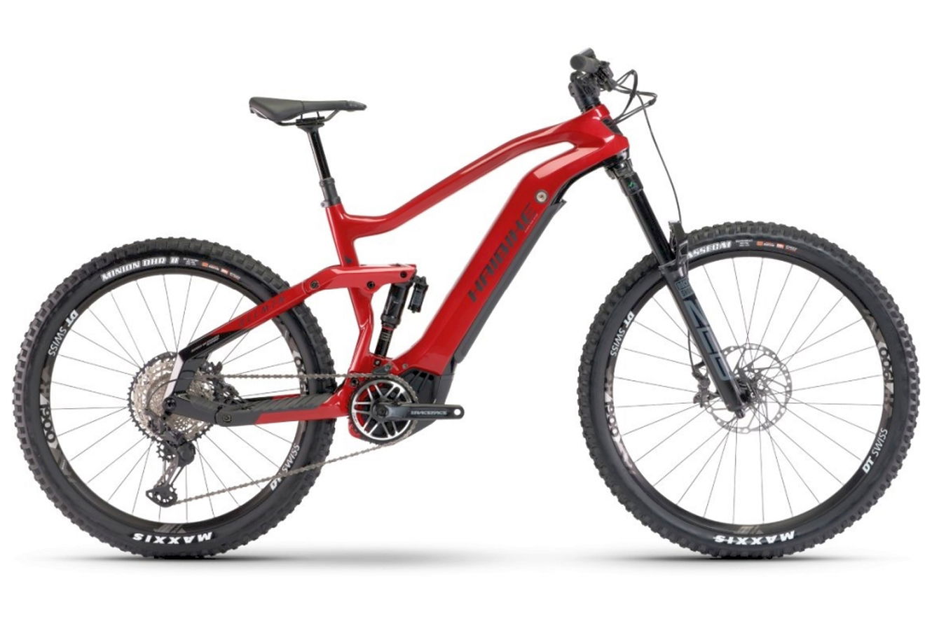 Haibike AllMtn CF 12 MTB Fully gloss_matte_dyn red_blk, 44 cm