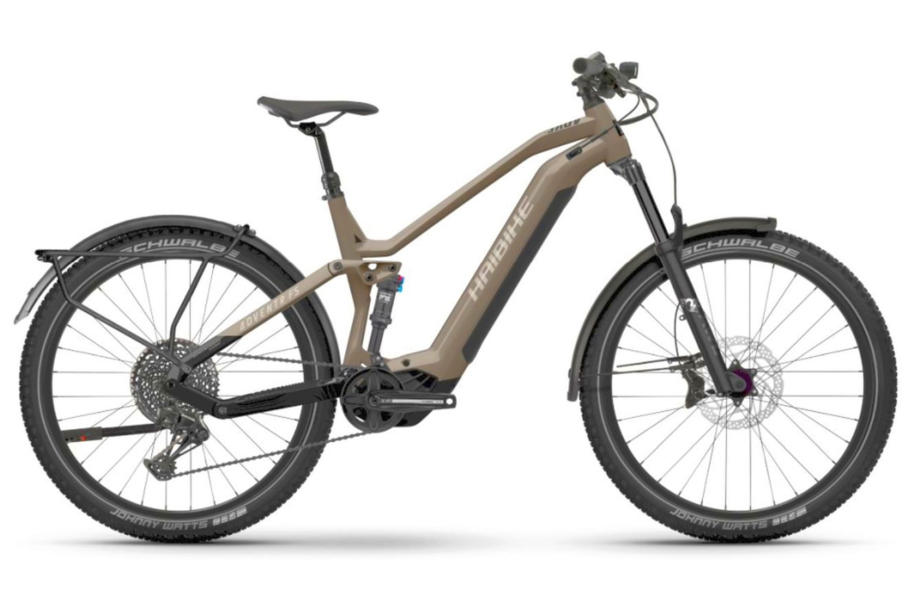 Haibike Adventr FS 10 MTB Fully gloss_warm grey_blk, 41 cm (29")