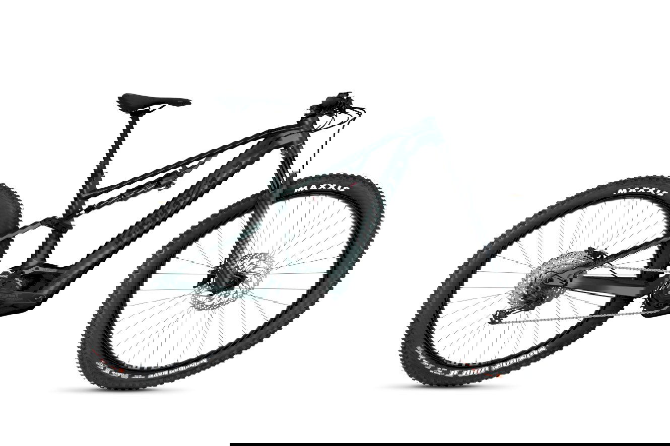 Ghost E-ASX 130 Advanced AL Diamant green bay metallic/black - matt, S