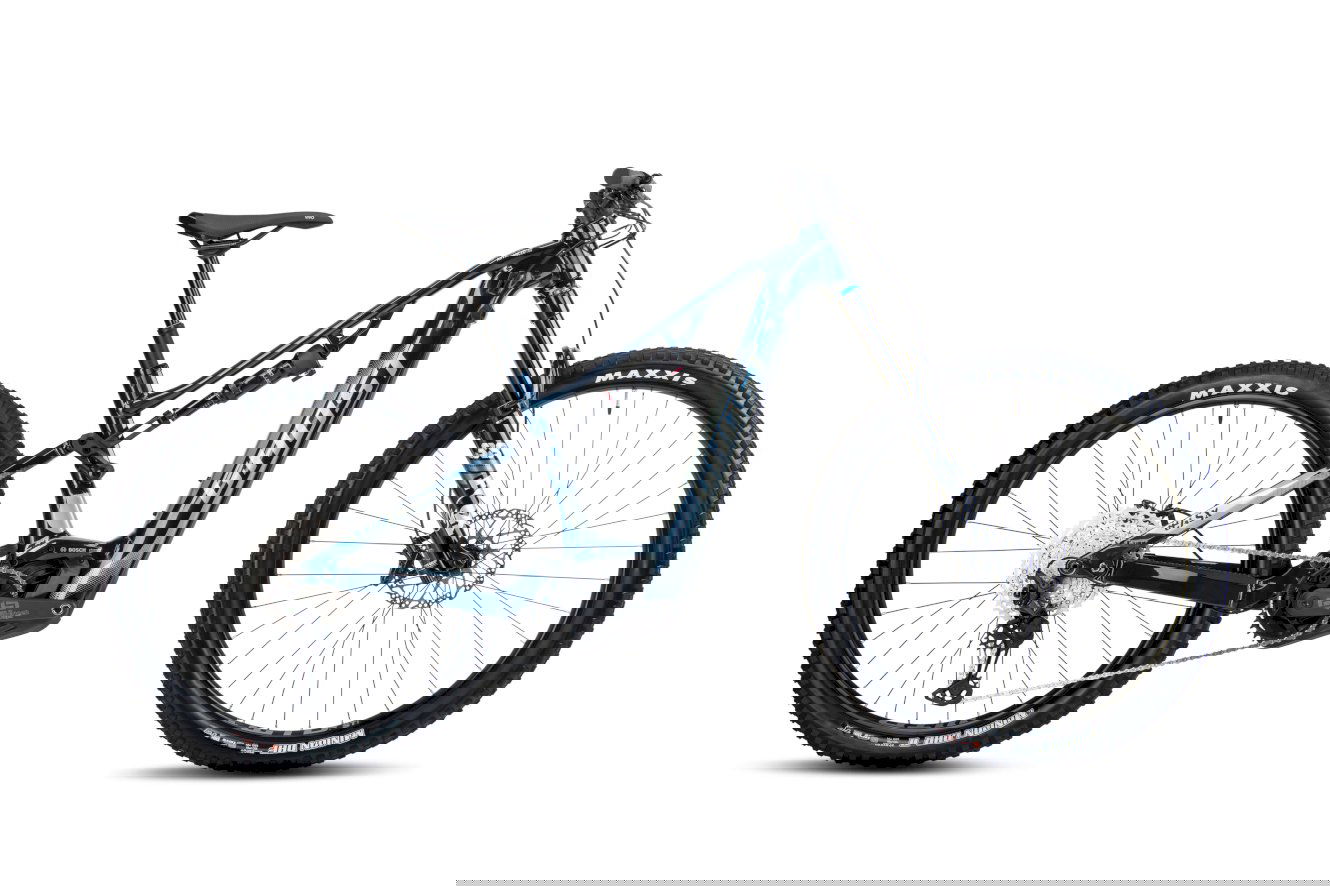 Ghost E-ASX 160 Advanced AL Diamant dark blue pearl/light grey pearl - glossy, L