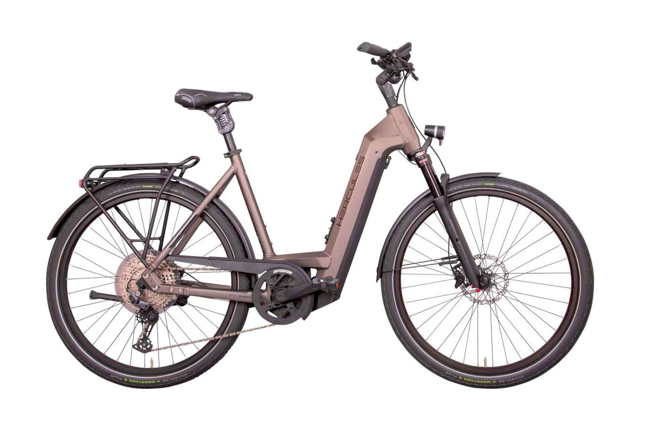 HERCULES Futura Max I-12 Zentralrohr silber-matt, 45 cm (28")