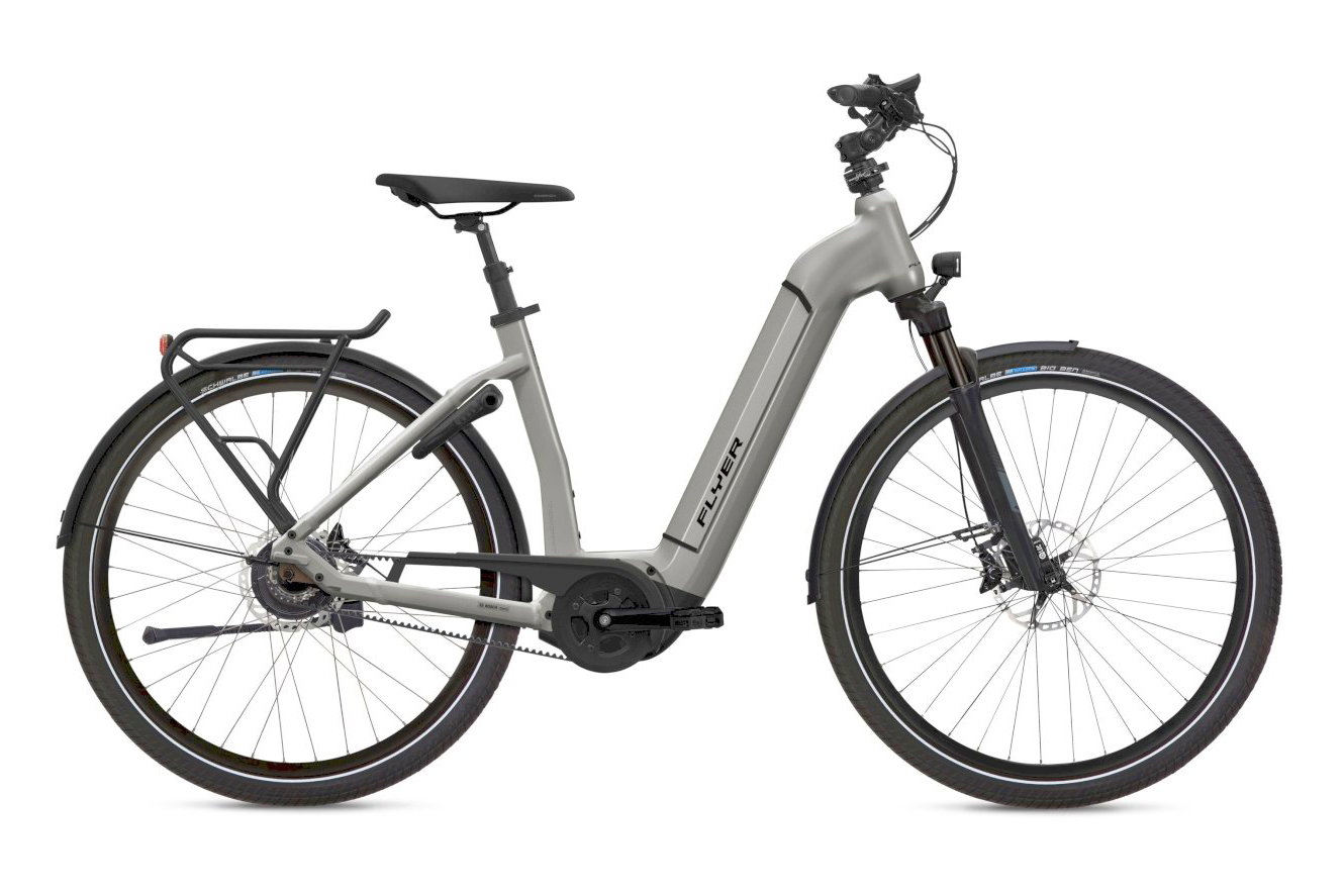 FLYER Gotour6 7.23 625Wh Comfort silber, 28" - XL