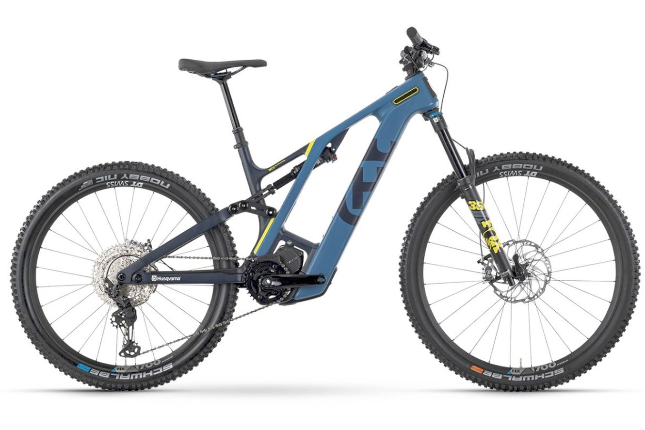 Husqvarna E-bicycles Mountain Cross MC5 XT Unisex light blue / dark blue, 46 cm - L