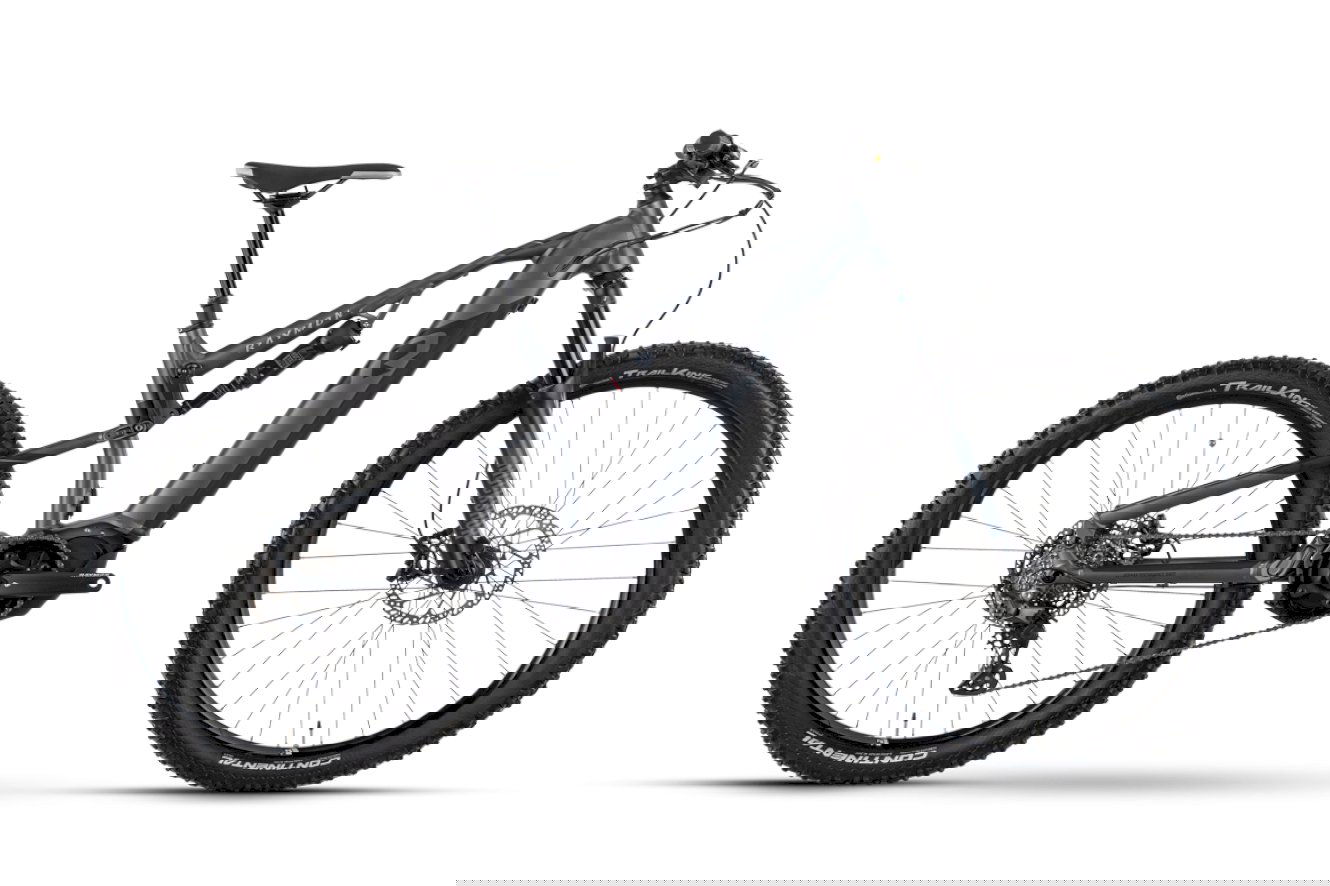 R Raymon TrailRay 140E 8.0 Diamant anthracite metallic / black / silver matt, 48 cm - L