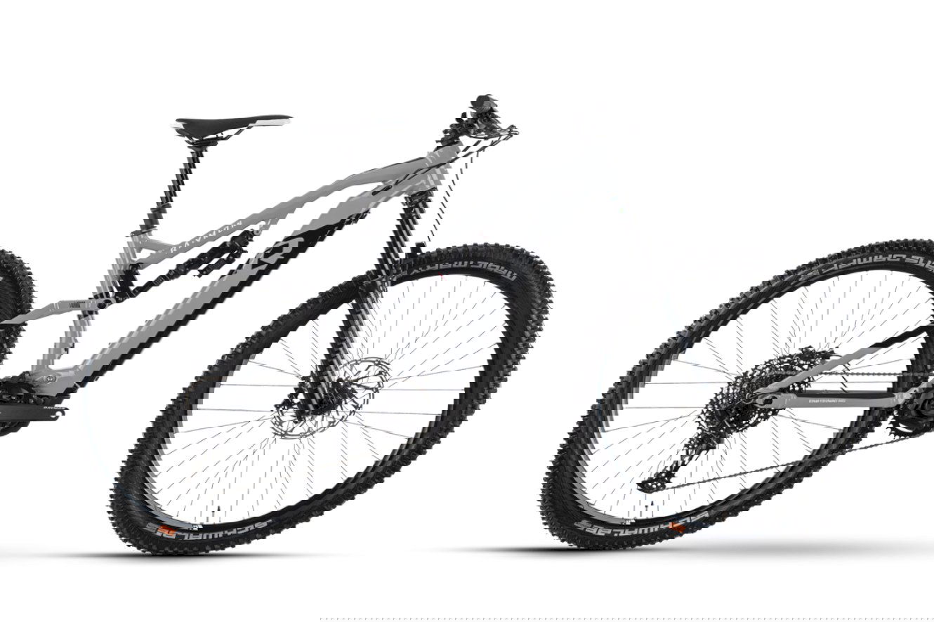 R Raymon TrailRay 140E 10.0 Diamant grey / black / white, 50 cm (29") - XL