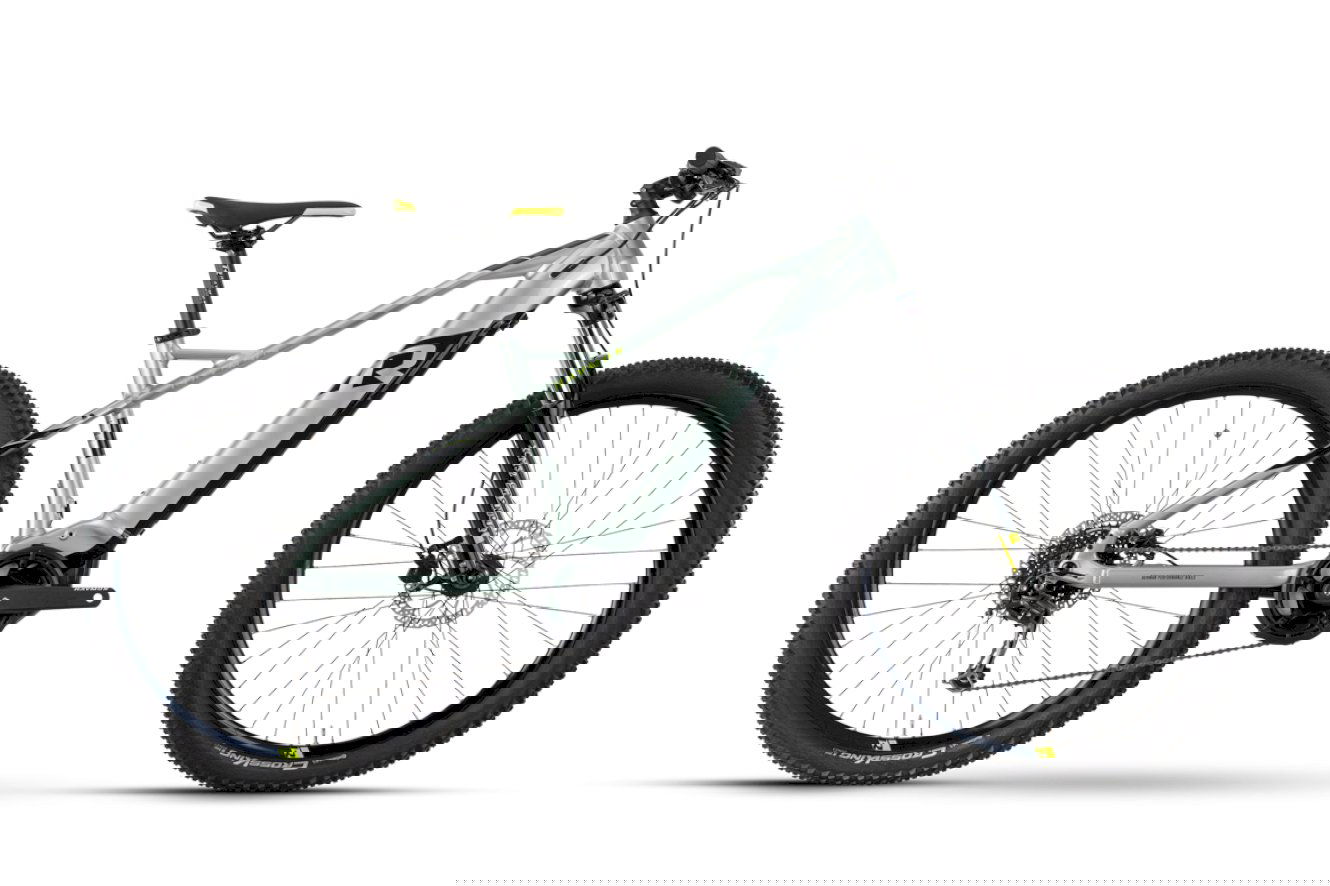 Raymon HardRay E 5.0 Diamant pistaccio / black / limegreen gloss, 40 cm (27,5")