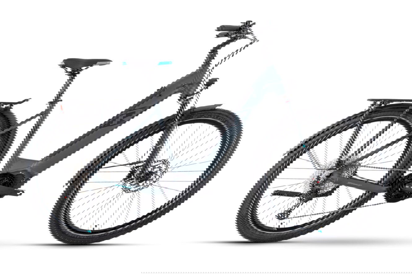 Raymon TourRay E 6.5 Wave dark grey / black / aqua matt, 56 cm (27,5") - XL