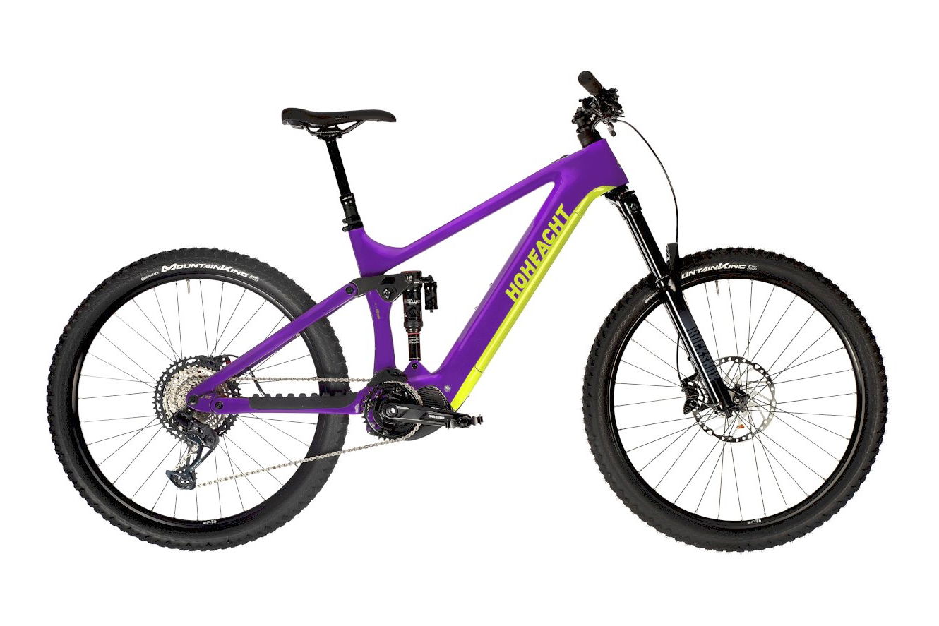 HoheAcht BESTA ROKO Carbon Fullsuspension viola, 44 cm (27,5") - M